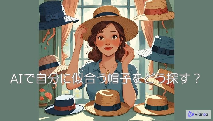 似合う帽子をカメラで診断できるツール