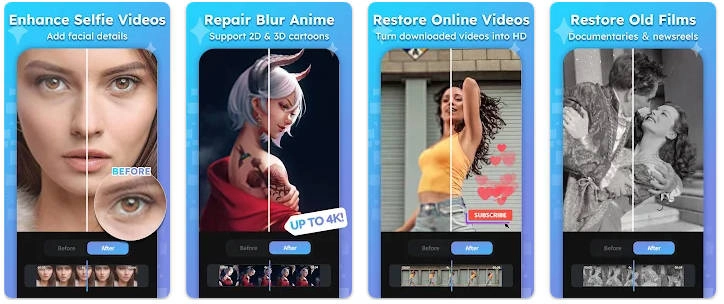 AI Video Enhancer - HiQuality - 動画高画質化AIアプリ