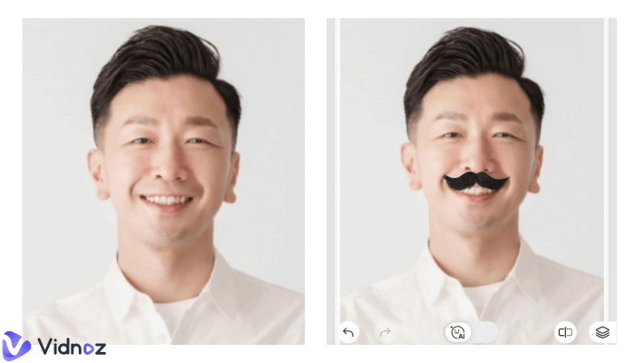 髭が似合うか診断できる髭を生やせるアプリ-BeautyPlus