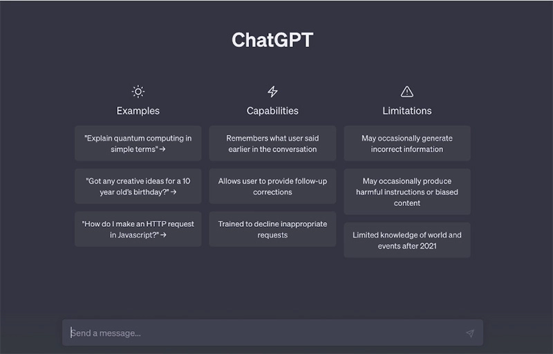 ChatGPT - 自然言語処理するAIツール