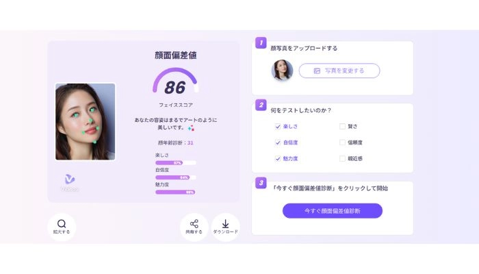 スコアやコメントを表示する