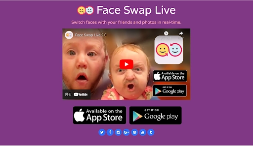 顔入れ替え アプリFace Swap Live