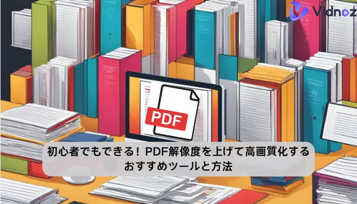 初心者でもできる！PDF解像度を上げて高画質化するおすすめツールと方法