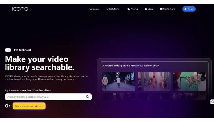 動画検索サイトICONO Search