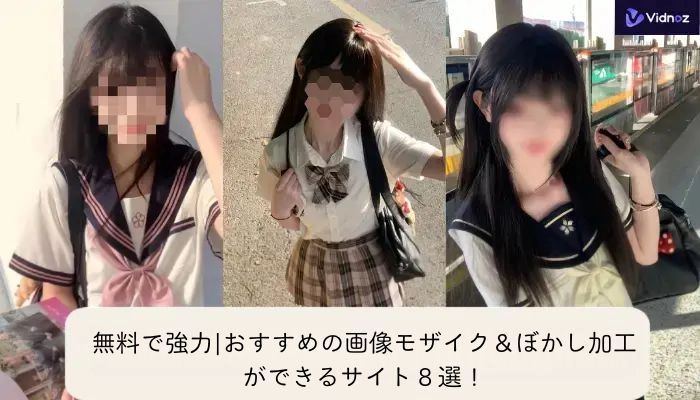 無料で強力｜おすすめの写真モザイク＆ぼかし加工ができるサイト8選