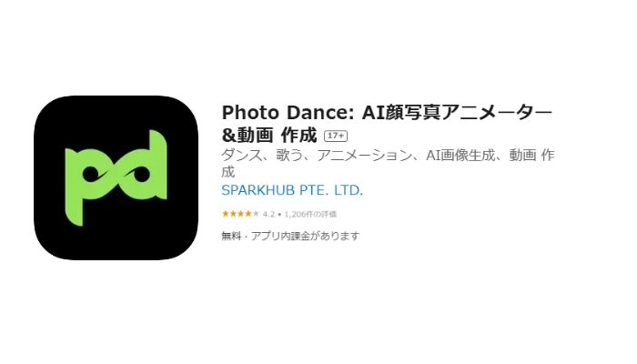 画像を踊らせる無料アプリPhoto Dance