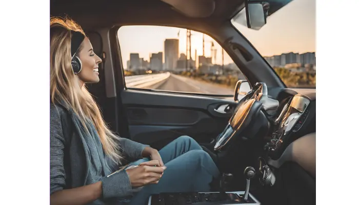 通勤や運転中などの環境で音楽を楽しむ