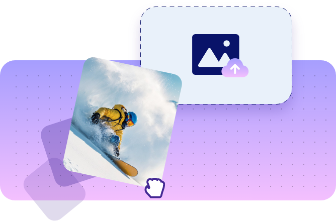 AI画像拡張ステップ - アップロード