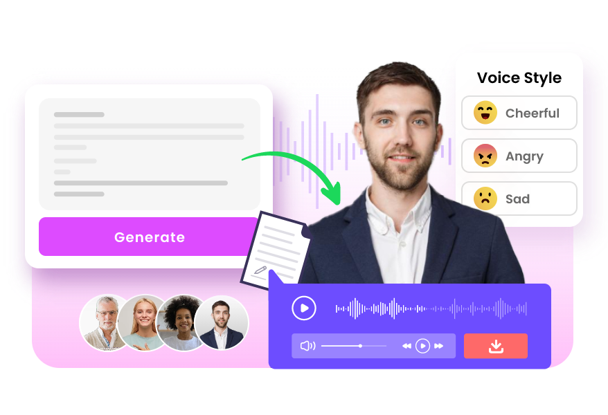 AIで多言語対応の音声を生成できるツール